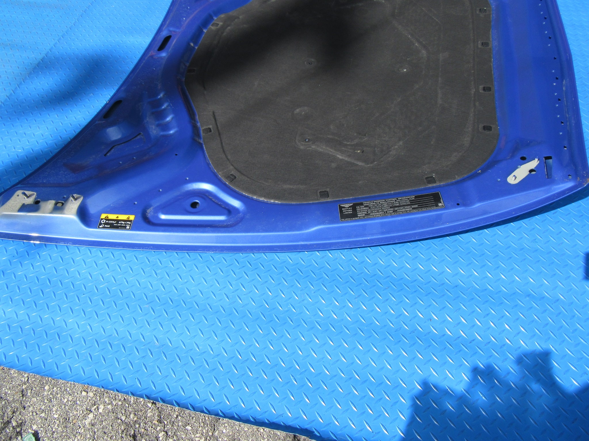 Bentley Continental GT GTC front bonnet hood #4044