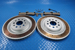 Maserati Levante Trofeo 3.8 rear brake pads & rotors TopEuro #12355