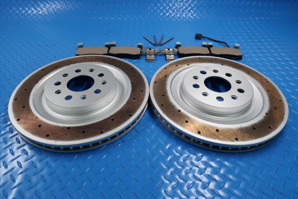 Maserati Levante Trofeo 3.8 rear brake pads & rotors TopEuro #12355