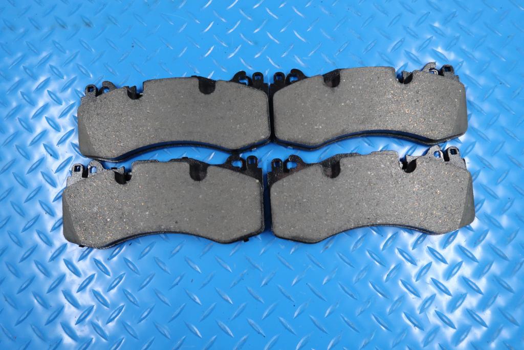 Maserati Ghibli Trofeo 3.8 front rear brake pads & dimpled rotors TopEuro #12028