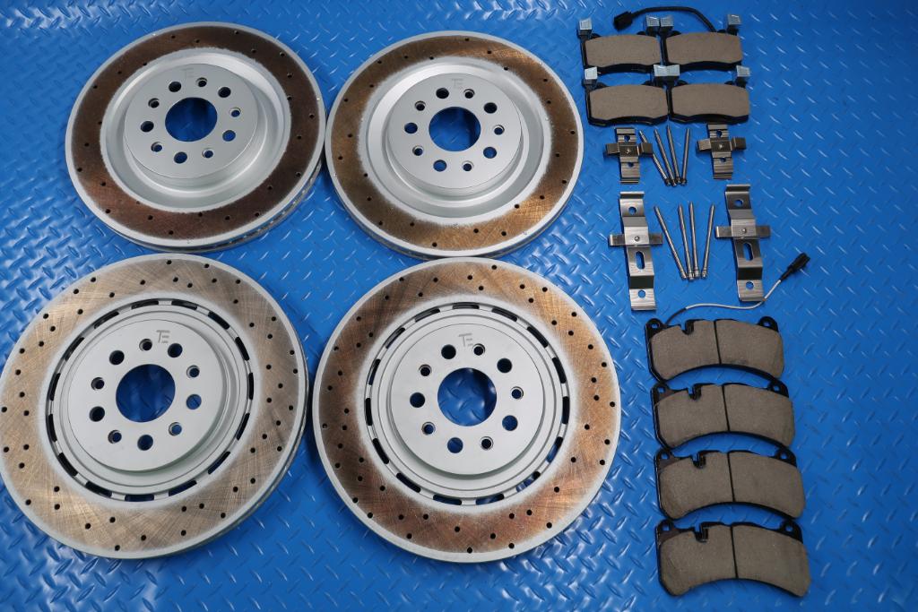 Maserati Ghibli Modena Quattroporte front rear brake pads & rotors 2022 - 24 #12150