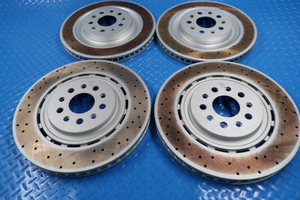 Maserati Ghibli Modena Quattroporte front rear brake pads & rotors 2022 - 24 #12150