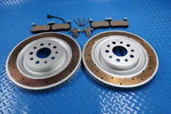 Maserati Ghibli Modena Quattroporte rear brake pads & rotors #12268