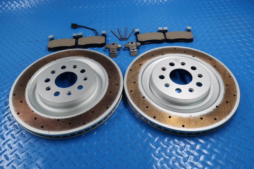 Maserati Ghibli Modena Quattroporte rear brake pads & rotors 2022 - 24 #12156