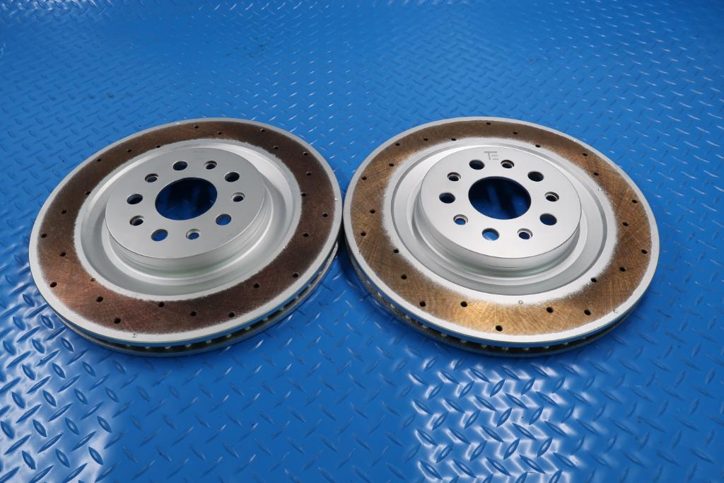 Maserati Ghibli Modena Quattroporte rear brake disc rotors #12269