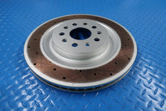 Maserati Ghibli Modena Quattroporte rear brake disc rotors #12269