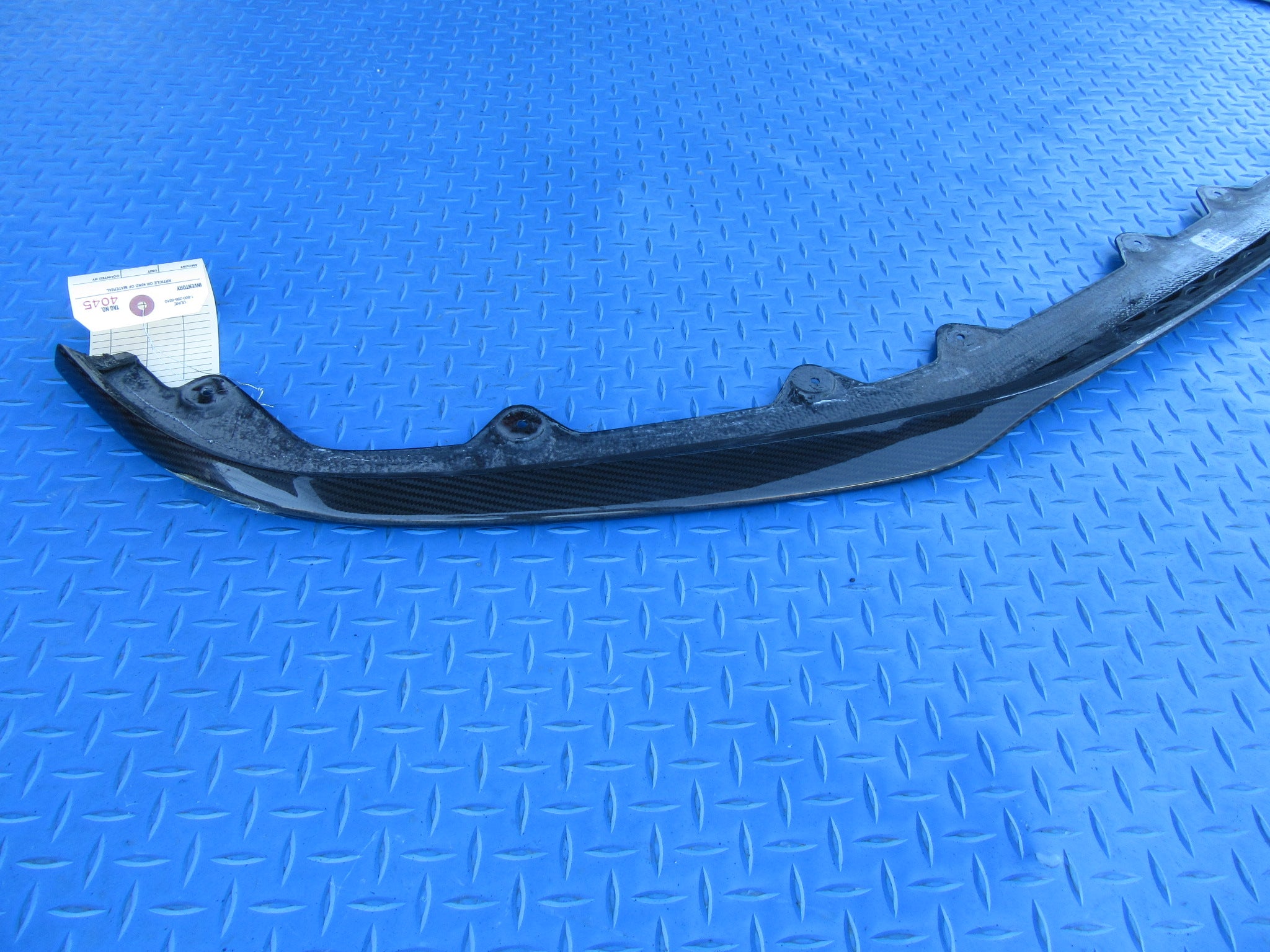 Bentley Continental GT GTC front carbon fiber lip spoiler #4045