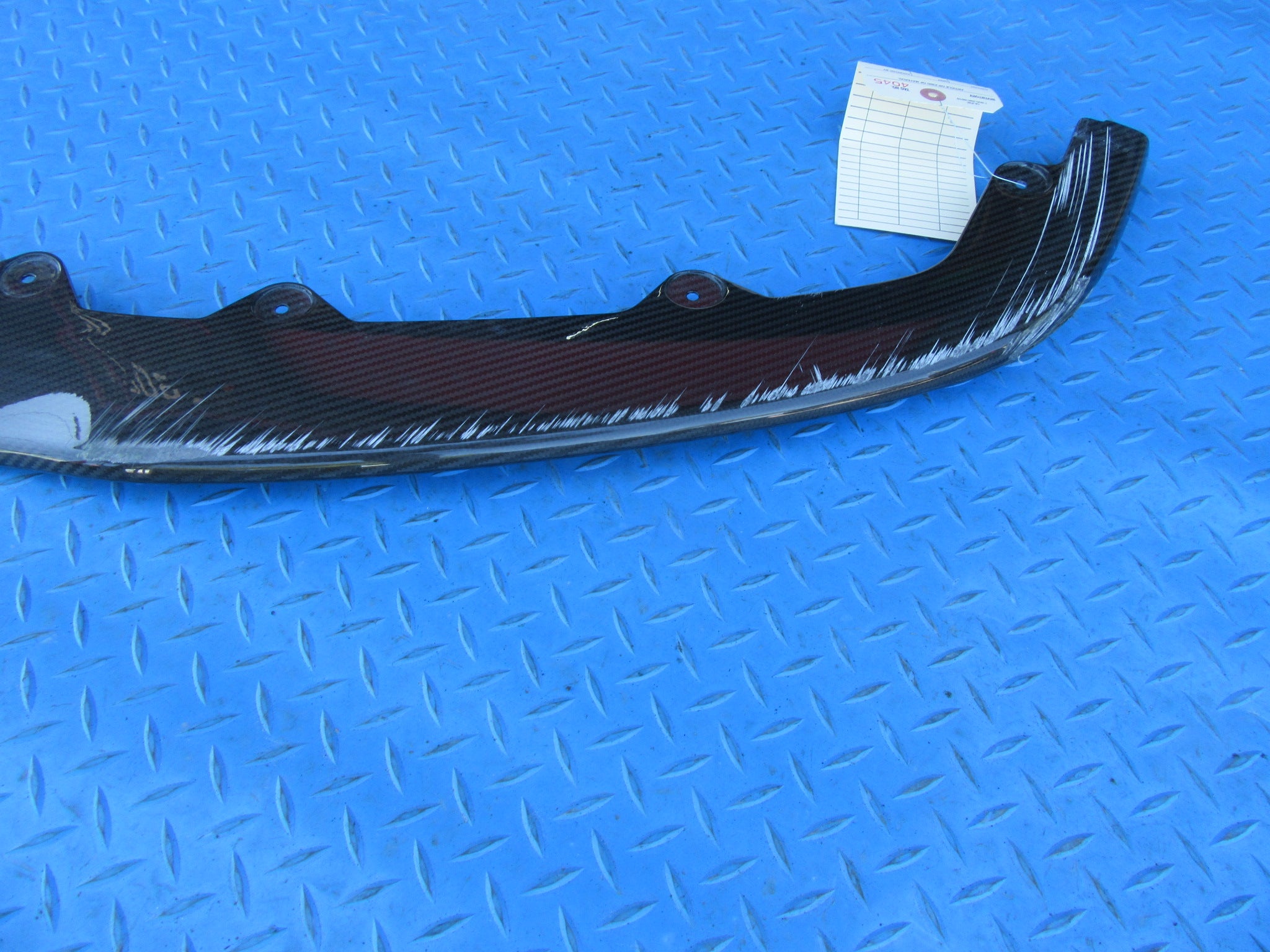 Bentley Continental GT GTC front carbon fiber lip spoiler #4045