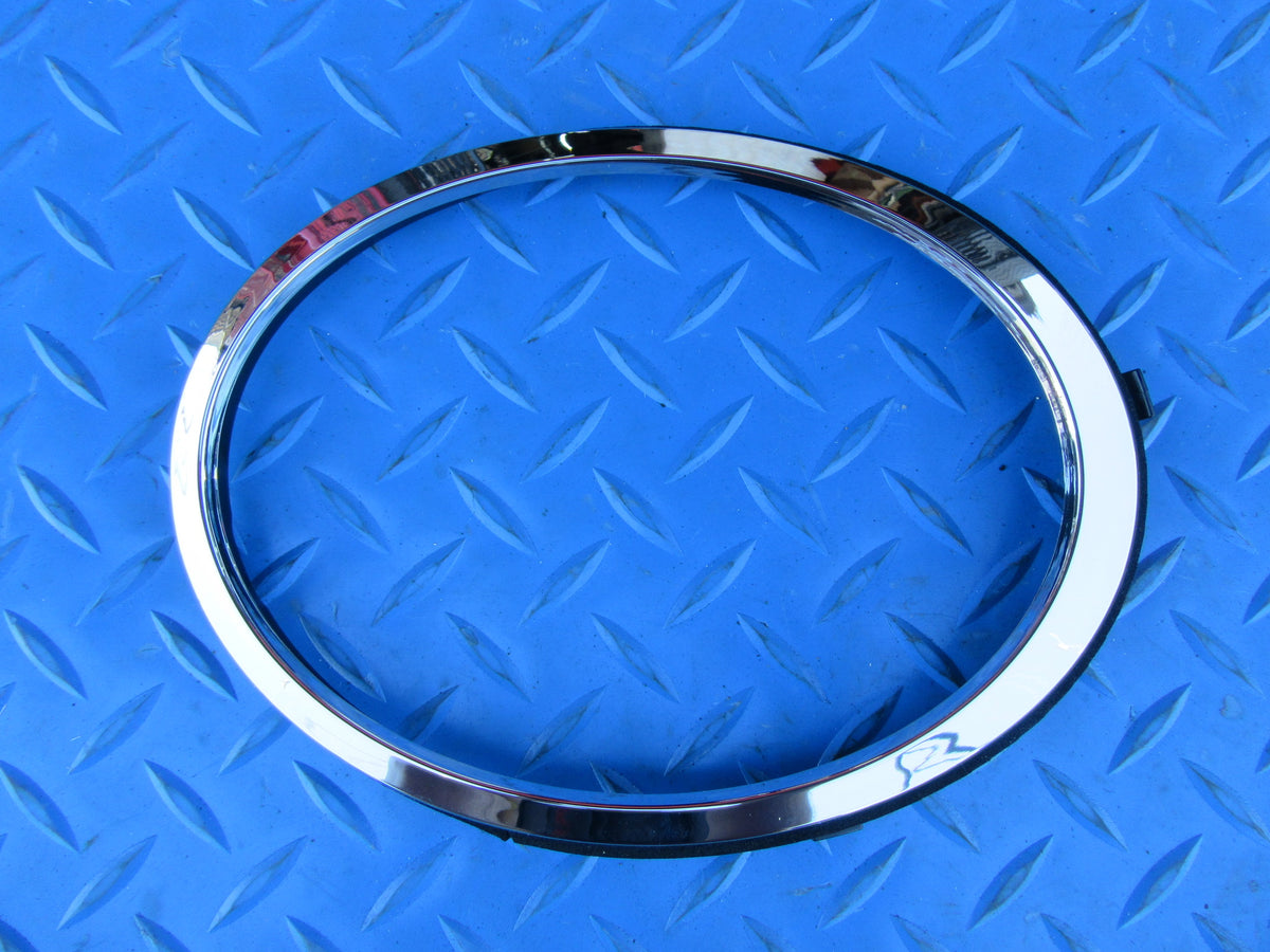Bentley Continental Flying Spur left outer headlight chrome trim ring NEW #4061