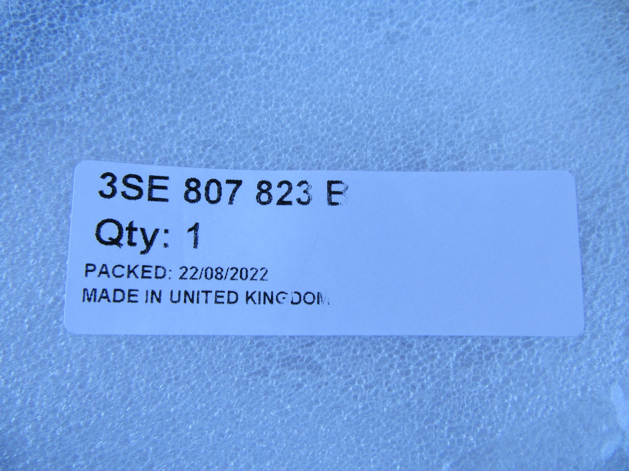 Bentley Continental Flying Spur left outer headlight chrome trim ring NEW #4061