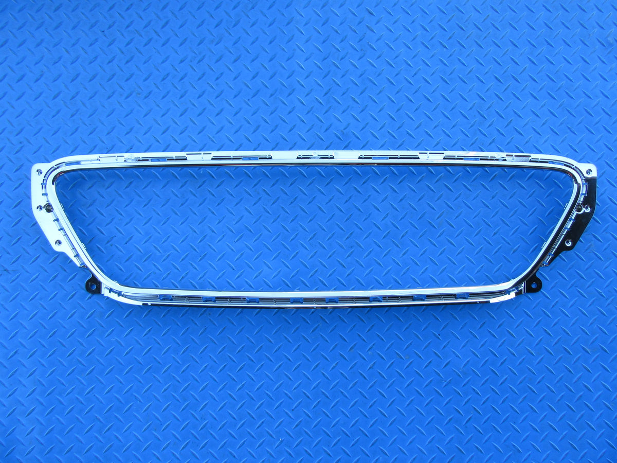Bentley Continental GT GTC rear bumper license plate surround trim NEW OEM #4060