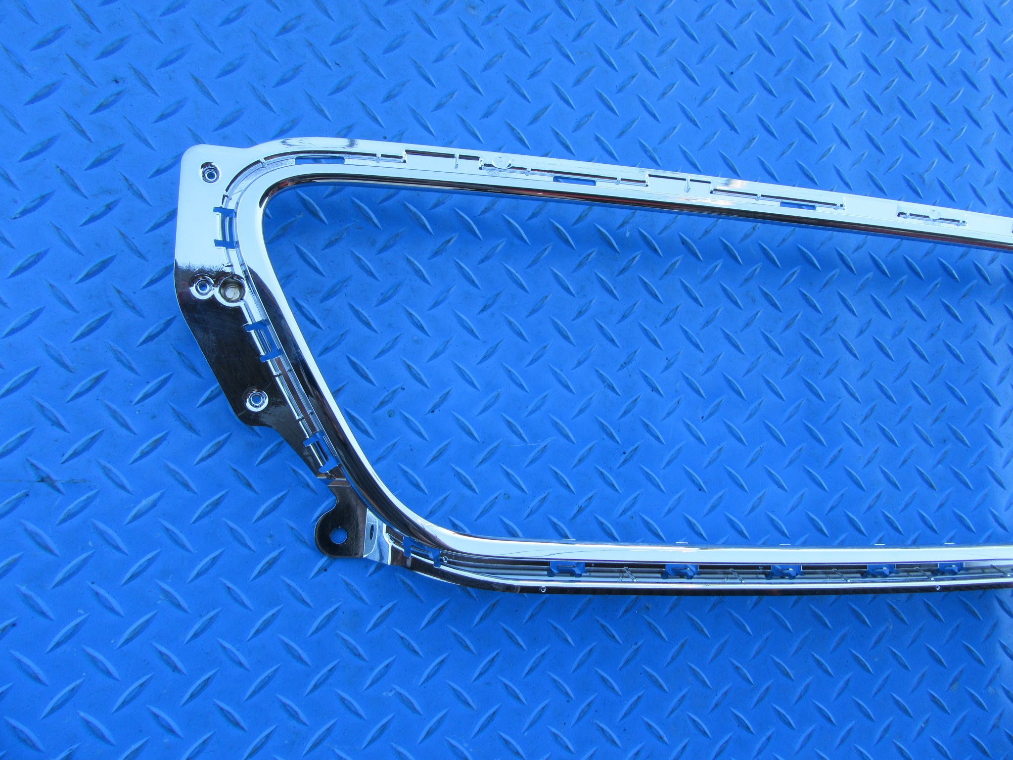 Bentley Continental GT GTC rear bumper license plate surround trim NEW OEM #4060