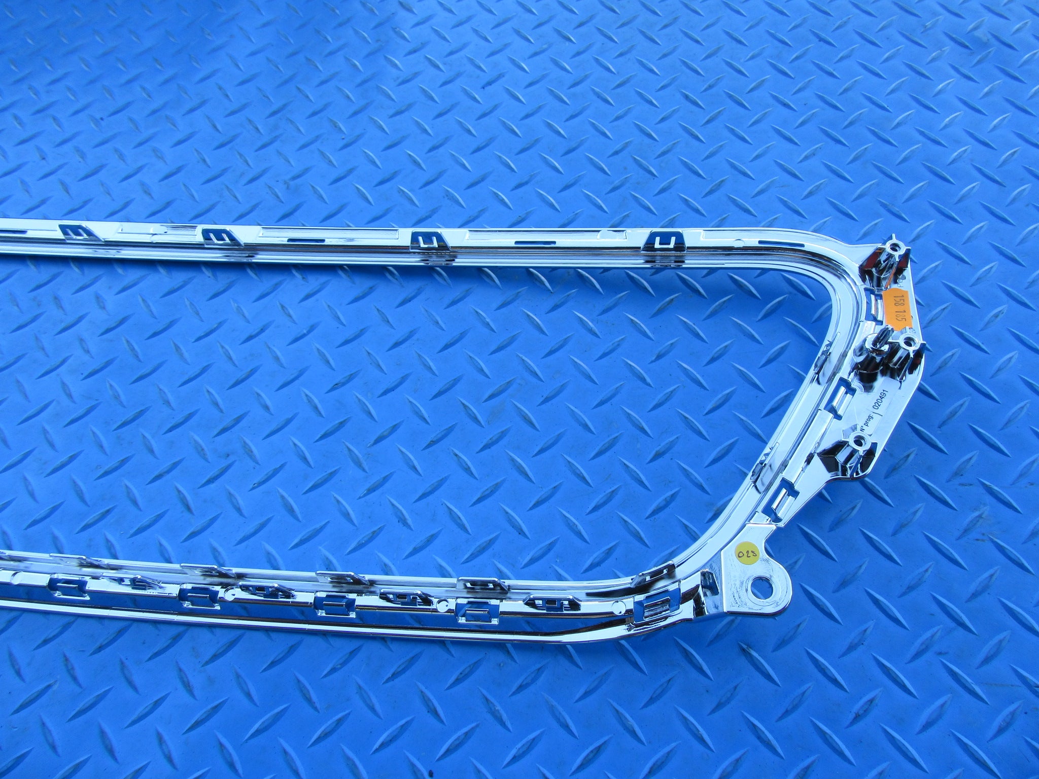 Bentley Continental GT GTC rear bumper license plate surround trim NEW OEM #4060