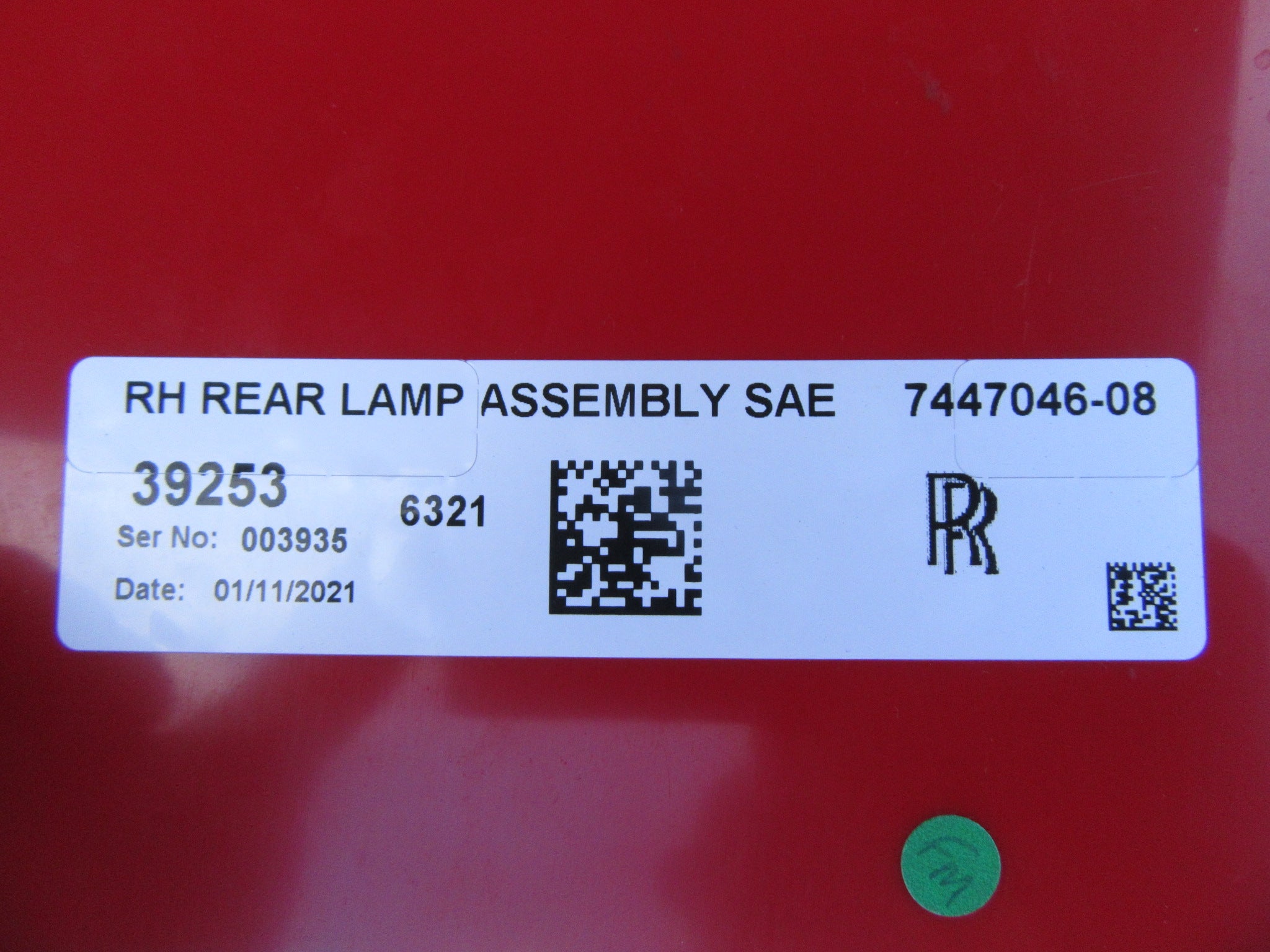 Rolls Royce Cullinan right tail light #4074
