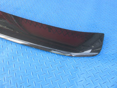 Bentley Bentayga front bumper carbon fiber lower spoiler #4500