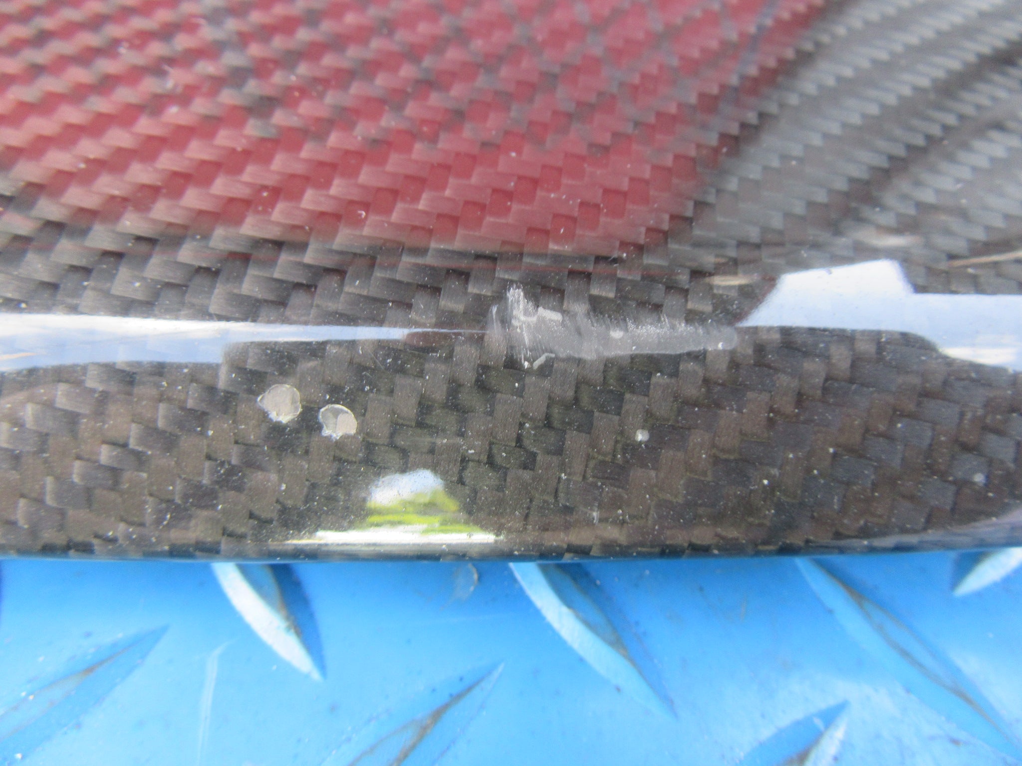 Bentley Bentayga front bumper carbon fiber lower spoiler #4500