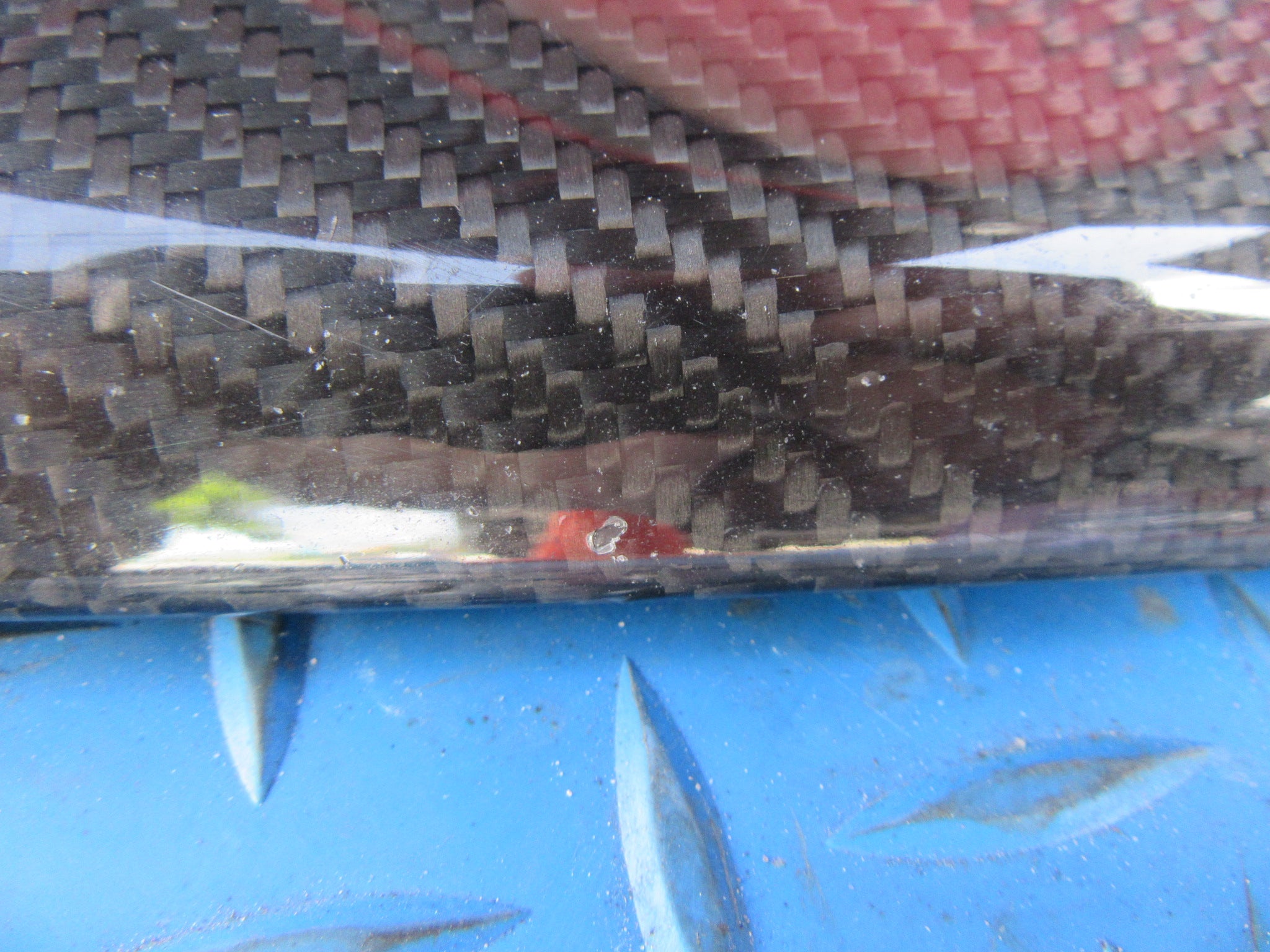 Bentley Bentayga front bumper carbon fiber lower spoiler #4500