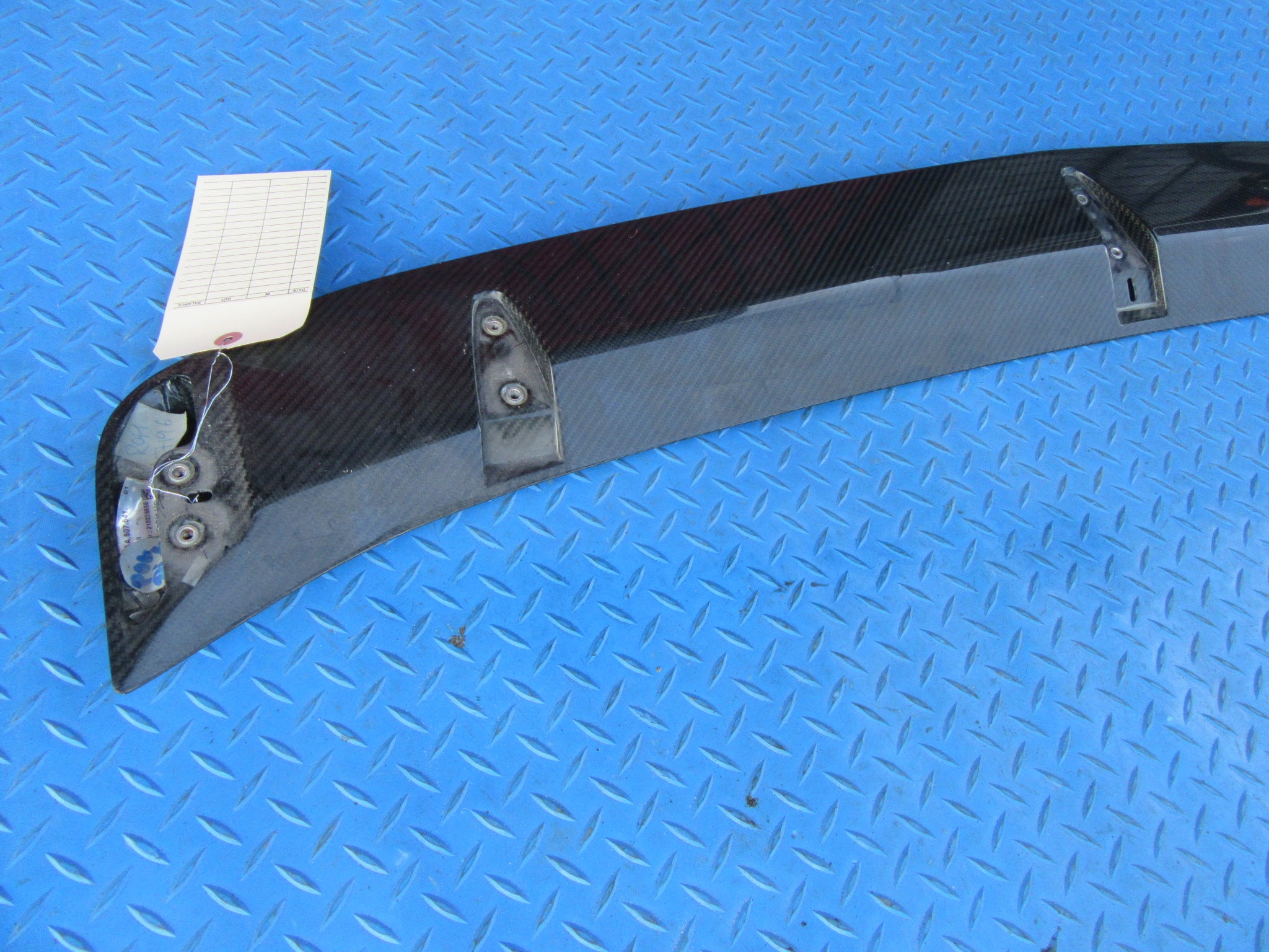 Bentley Bentayga front bumper carbon fiber lower spoiler #4500