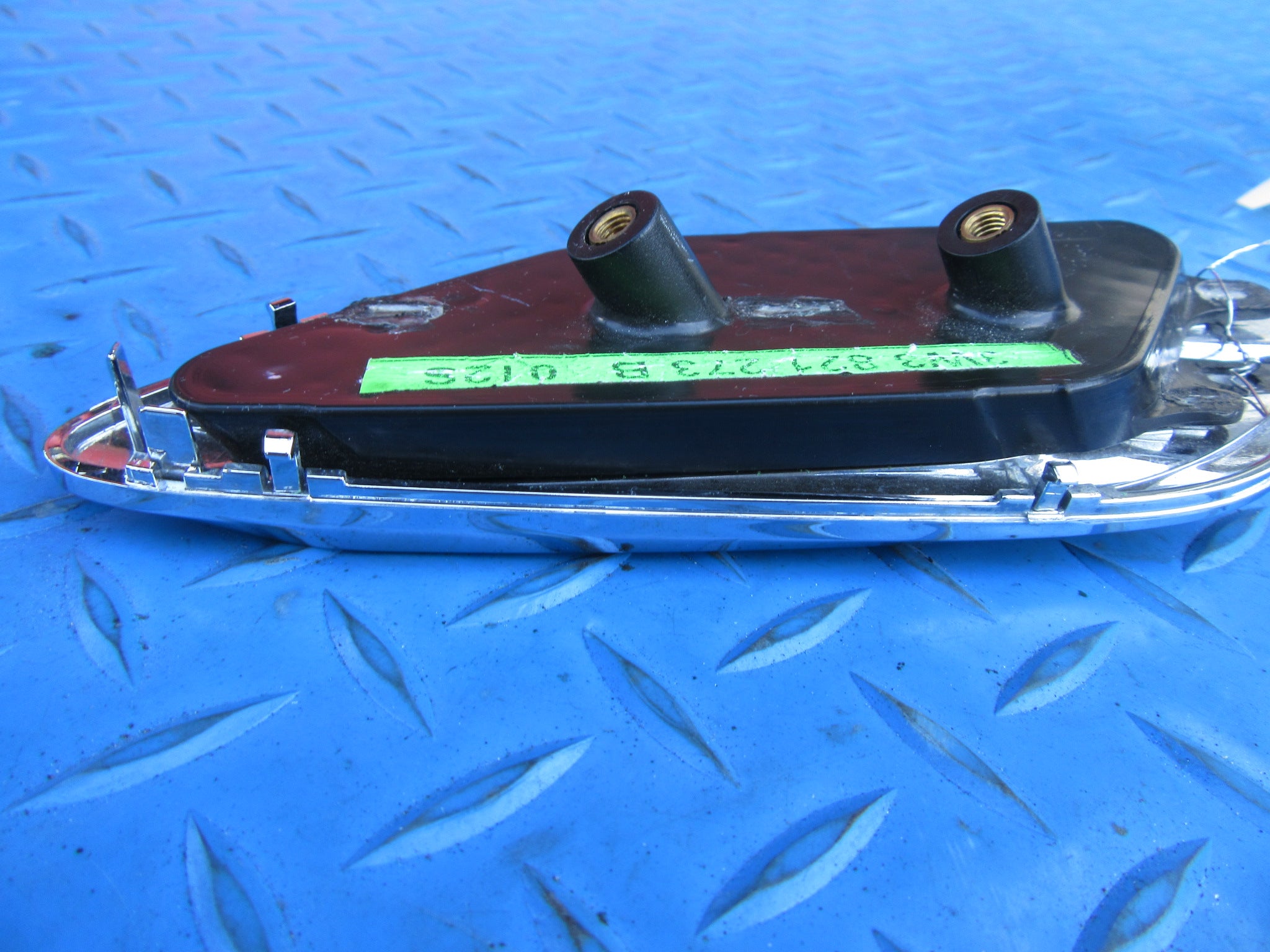 Bentley Continental GT GTC left fender chrome air vent grille #4091