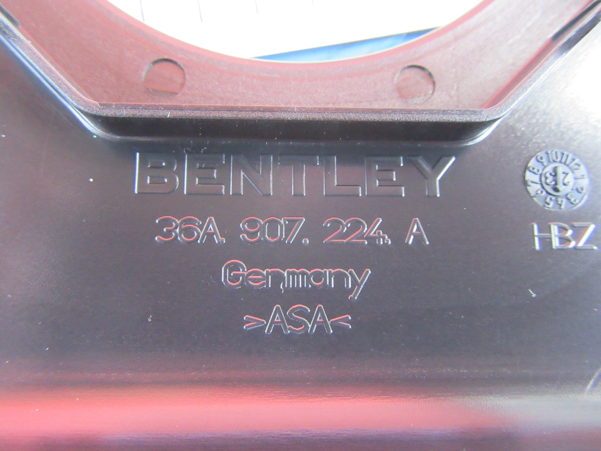 Bentley Bentayga ACC radar cover trim NEW #4083