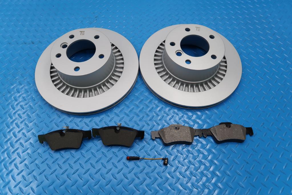 Mercedes G Wagon G55 Amg rear brake pads & rotors TopEuro #12324