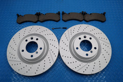 Mercedes G63 G65 Amg front brake pads and rotors TopEuro #12329