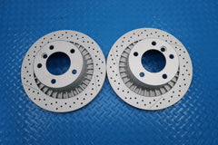 Mercedes G63 G65 Amg rear brake disc rotors TopEuro #12333