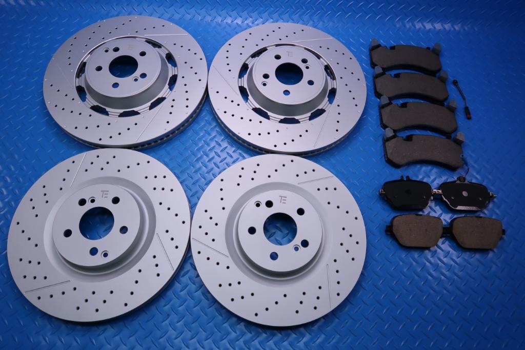 Mercedes Glc63 Gt63 Gt53 Amg front rear brake pads & rotors TopEuro #12340