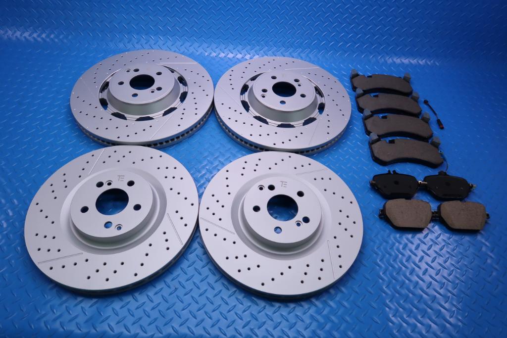 Mercedes Glc63 Gt63 Gt53 Amg front rear brake pads & rotors TopEuro #12340