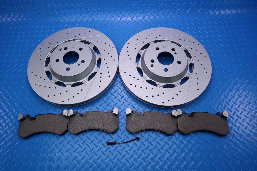 Mercedes Glc63 Gt63 Gt53 Amg front brake pads & rotors TopEuro #12342