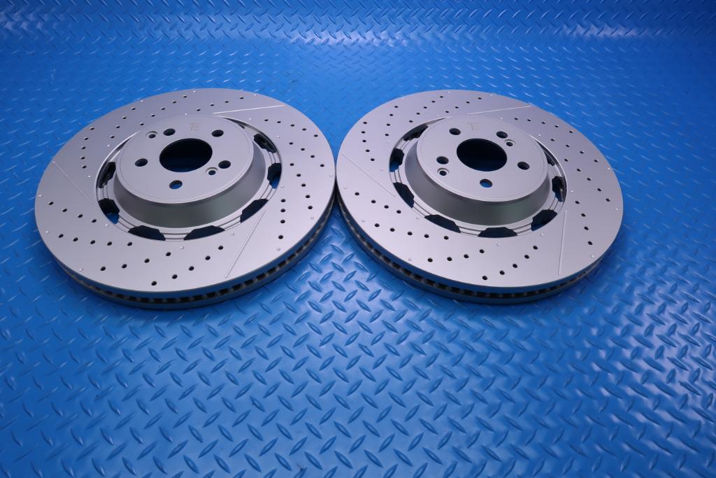 Mercedes Glc63 Gt63 Gt53 Amg front brake disc rotors 2pcs TopEuro #12343