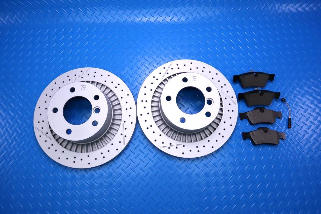 Mercedes G63 G65 Amg rear brake pads and rotors TopEuro #12789
