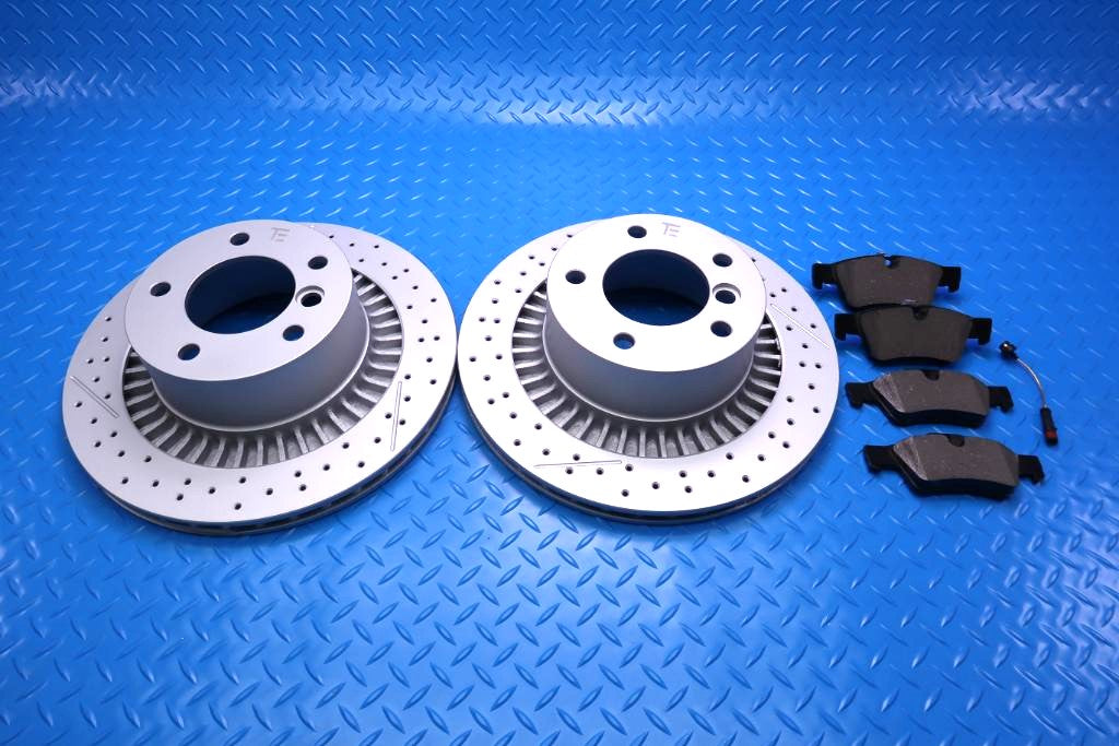 Mercedes G63 G65 Amg rear brake pads and rotors TopEuro #12789