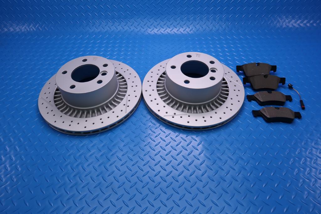 Mercedes G63 G65 Amg rear brake pads and rotors TopEuro #12789