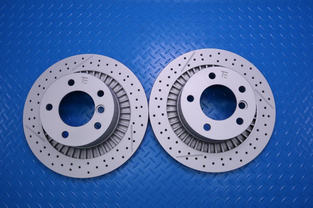 Mercedes G63 G65 Amg rear brake disc rotors TopEuro #12790