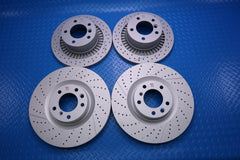Mercedes G63 G65 Amg front & rear brake disc rotors TopEuro #12788