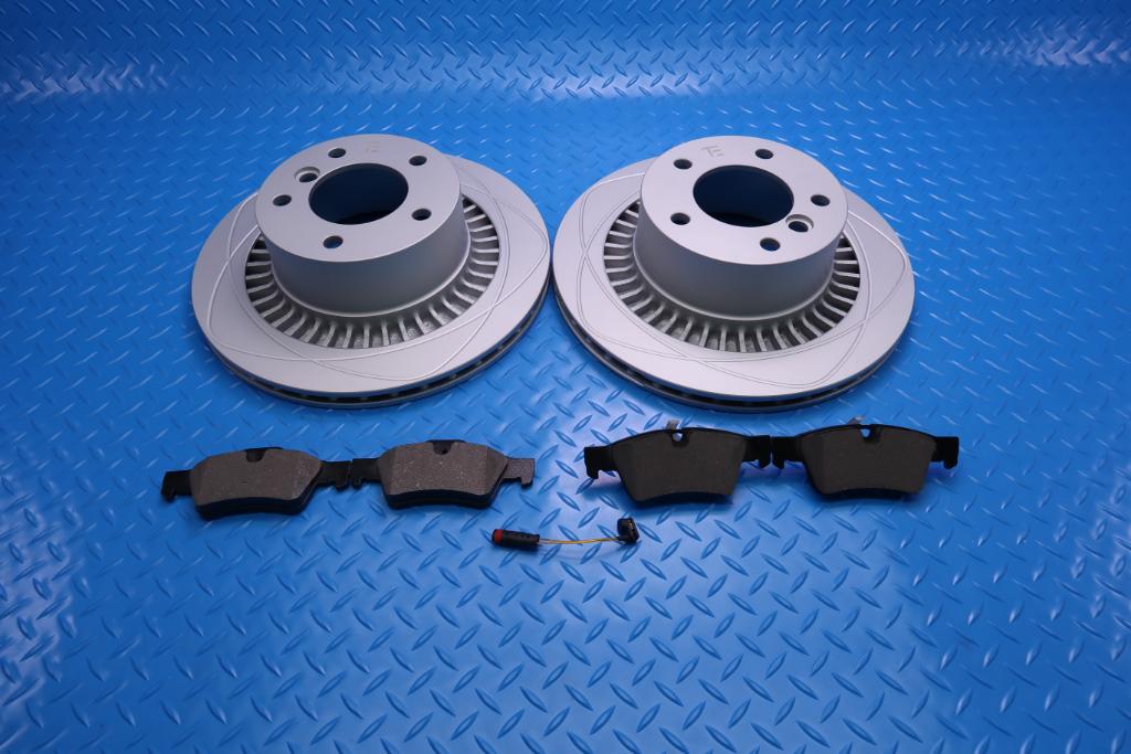 Mercedes G Wagon G55 Amg rear brake pads & rotors TopEuro #12795