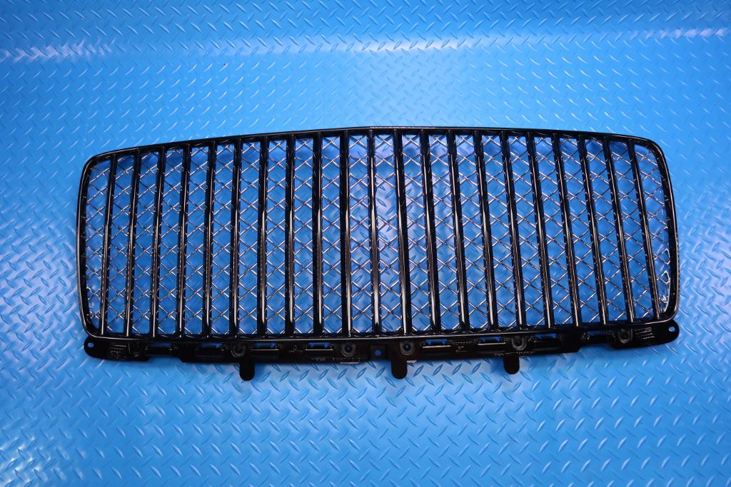 Bentley Bentayga Ewb Azure front black radiator grille + chrome inserts #12832