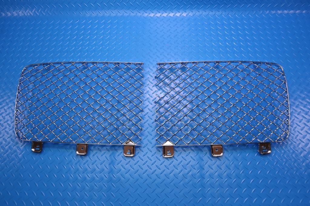 Bentley Bentayga Ewb Azure front black radiator grille + chrome inserts #12832