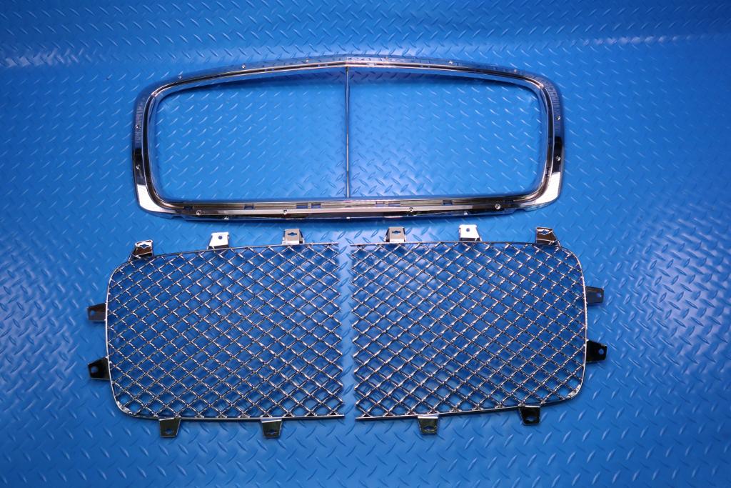 Bentley Continental Gt Gtc main radiator grille inserts + trim 2016-2018 #12836