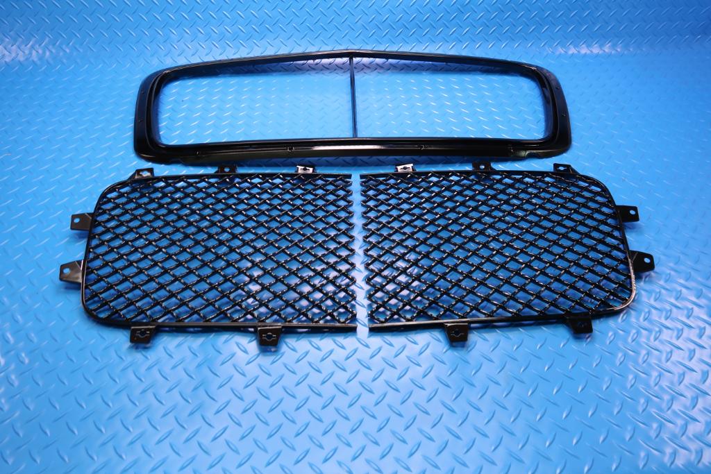 Bentley Continental Gt Gtc main radiator grille inserts + trim 2016-2018 #12843