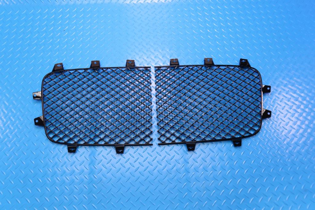 Bentley Continental Gt Gtc main radiator grille black inserts 2016-2018 #12845