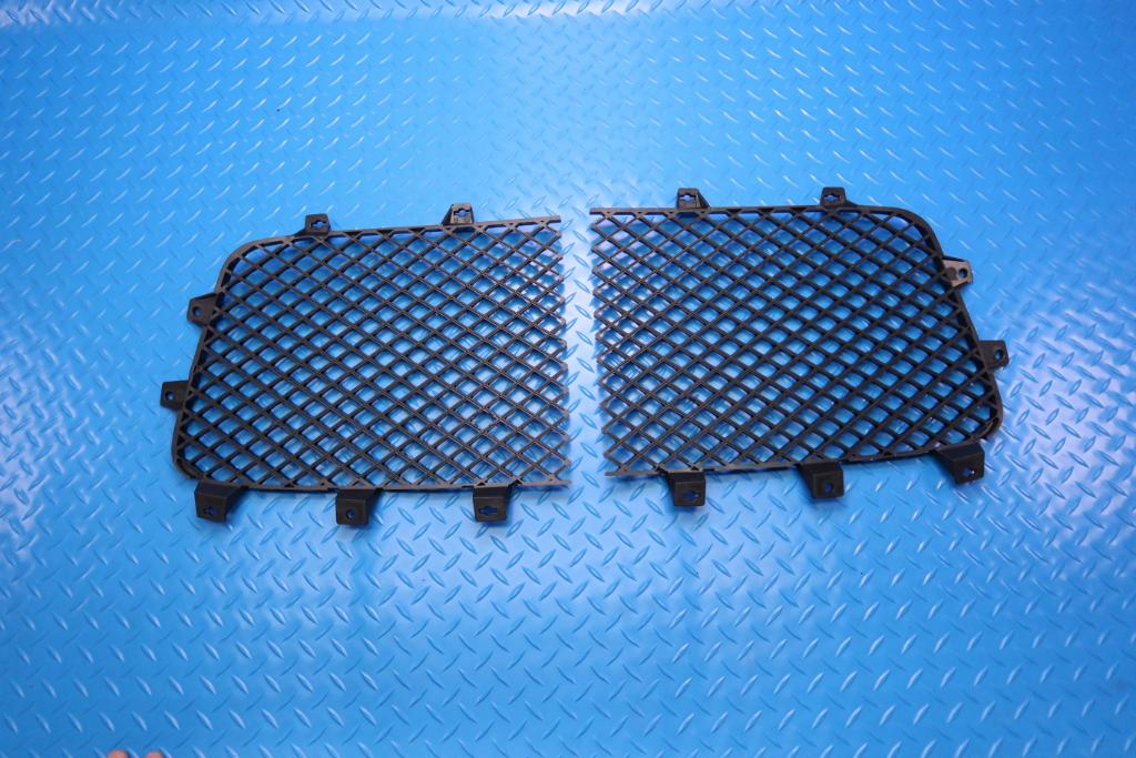 Bentley Continental Gt Gtc main radiator grille black inserts 2016-2018 #12845