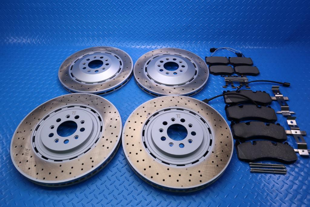 Maserati GranTurismo Gran Turismo Gt front rear brake pads rotors TopEuro #12499