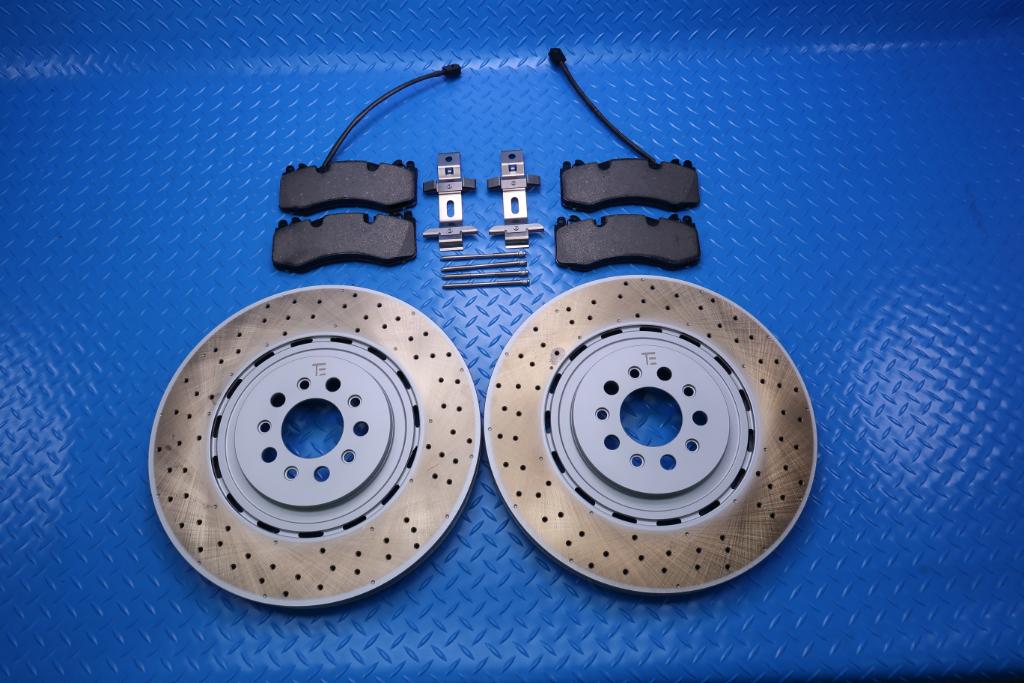 Maserati GranTurismo Gran Turismo Gt front brake pads rotors TopEuro #12803