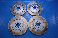 Maserati GranTurismo Gran Turismo Gt front rear brake disc rotors TopEuro #12802