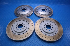 Maserati GranTurismo Gran Turismo Gt front rear brake disc rotors TopEuro #12802