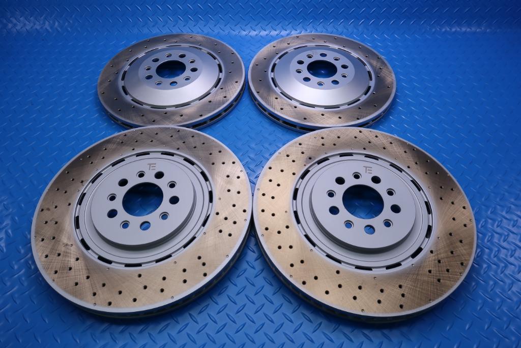 Maserati GranTurismo Gran Turismo Gt front rear brake disc rotors TopEuro #12802
