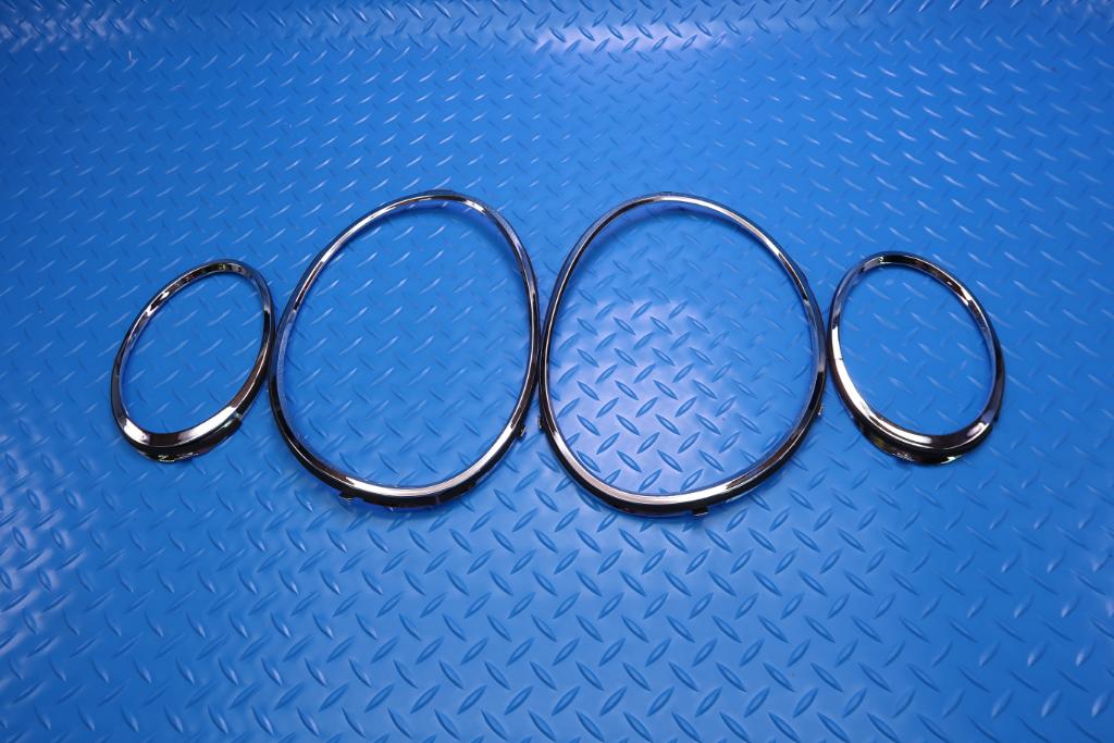 Bentley Gt Gtc chrome headlight rings 4pcs #12885