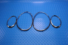 Bentley Gt Gtc chrome headlight rings 4pcs #12885